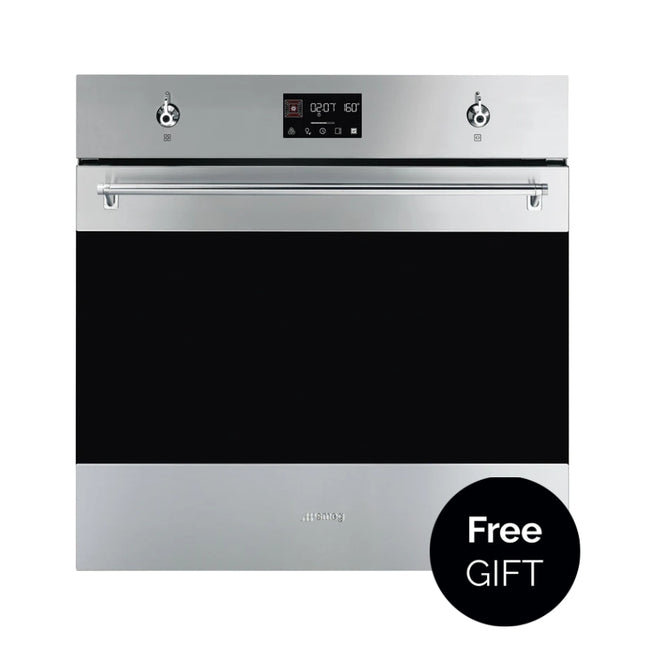 SMEG OVEN CLASSIC ELECTRIC 60CM 79L STAINLESS STEEL - SO6302TX