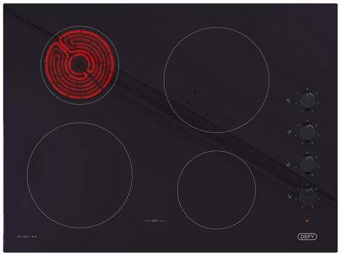 DEFY 68CM VITROCERAMIC SLIMLINE HOB - DHD411