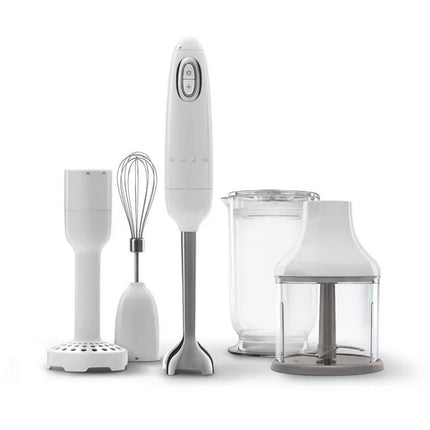 SMEG RETRO HAND BLENDER SET - HBF02WHSA