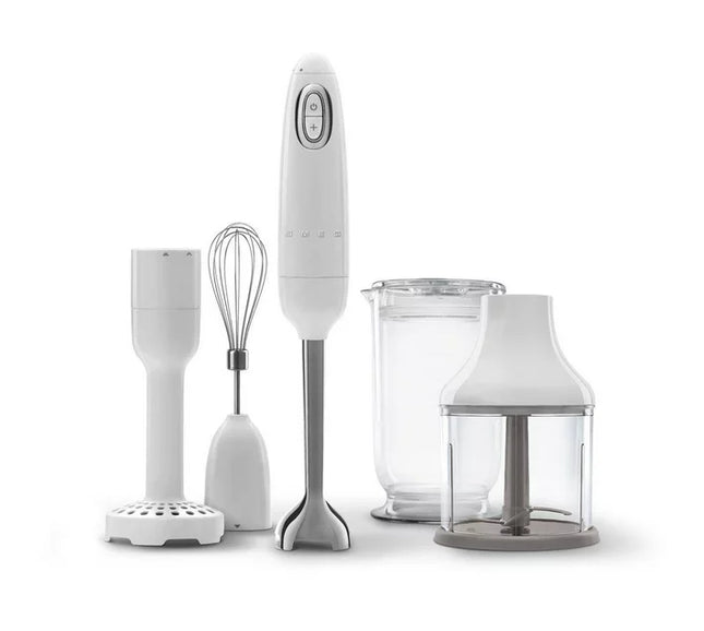 SMEG RETRO HAND BLENDER SET - HBF02WHSA