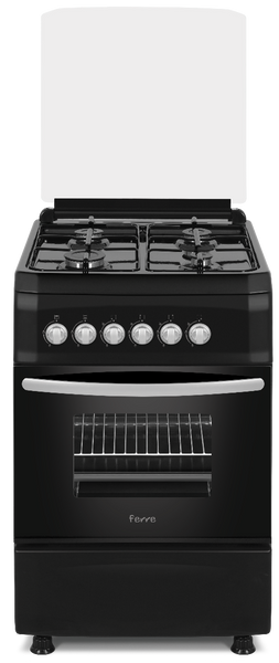 FERRE FULL GAS COOKER 4 PLATE FULL GAS FREESTANDING BLACK - F5S40G2.FDI.B