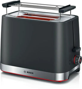 BOSCH 2 SLICE BLACK COMPACT MY MOMENT TOASTER - TAT4M223