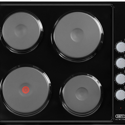 DEFY 60CM SLIMLINE SOLID HOB WITH CONTROL PANEL - DHD415
