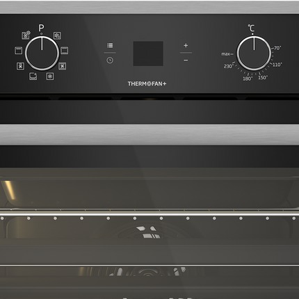 Defy Gemini 70cm ThermoFan+ Eye-Level Oven Black – DBO774