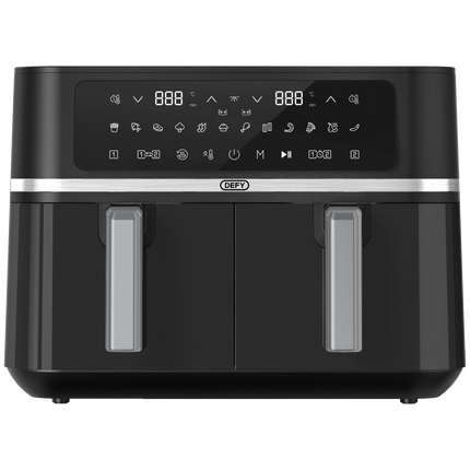 Defy 8.4L Digital Dual Basket Air Fryer Black – DAF6386DBD
