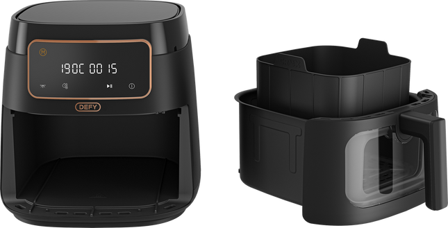 DEFY 7.6L XL BLACK AIR FRYER - DAF3376DB