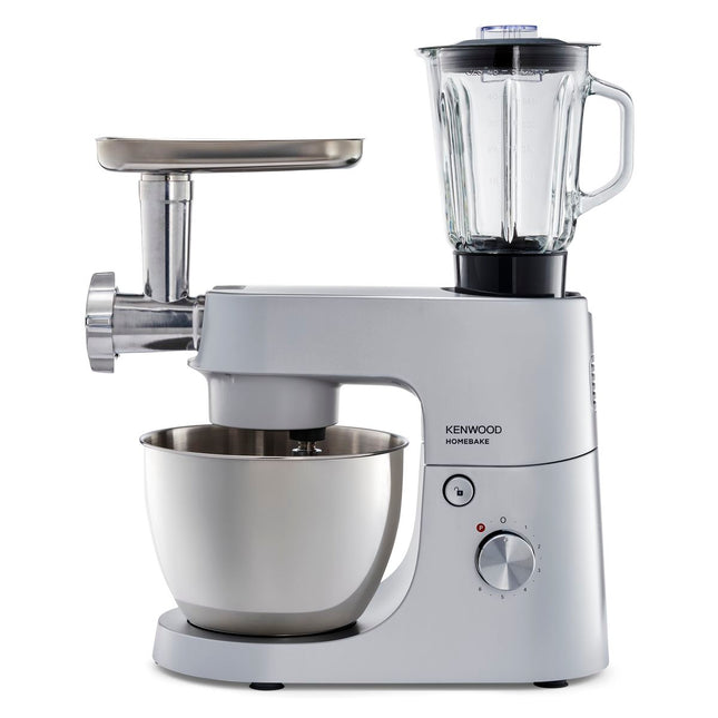 KENWOOD HOMEBAKE STAND MIXER + MINCER & BLENDER - KHH01.220SI