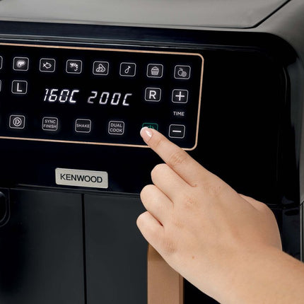 KENWOOD 8L KHEALTHY DUAL AIRFRYER - HFP70.000BK