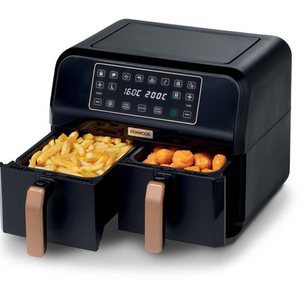 KENWOOD 8L KHEALTHY DUAL AIRFRYER - HFP70.000BK