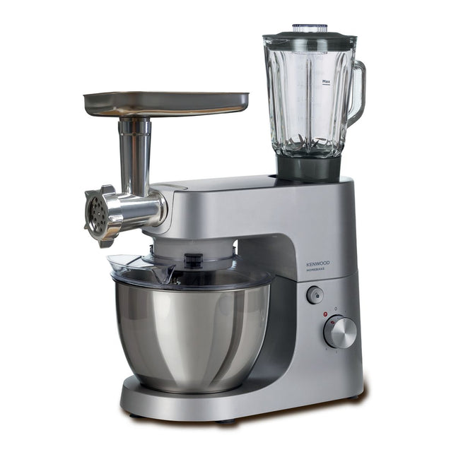 KENWOOD HOMEBAKE STAND MIXER + MINCER & BLENDER - KHH01.220SI