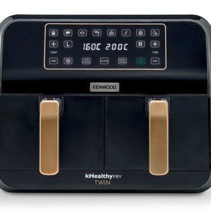 KENWOOD 8L KHEALTHY DUAL AIRFRYER - HFP70.000BK
