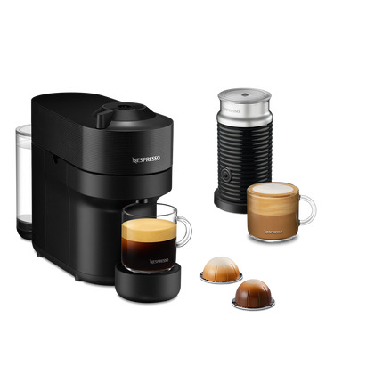 NESPRESSO VERTUO POP BUNDLE - COCONUT WHITE & LIQUORICE BLACK