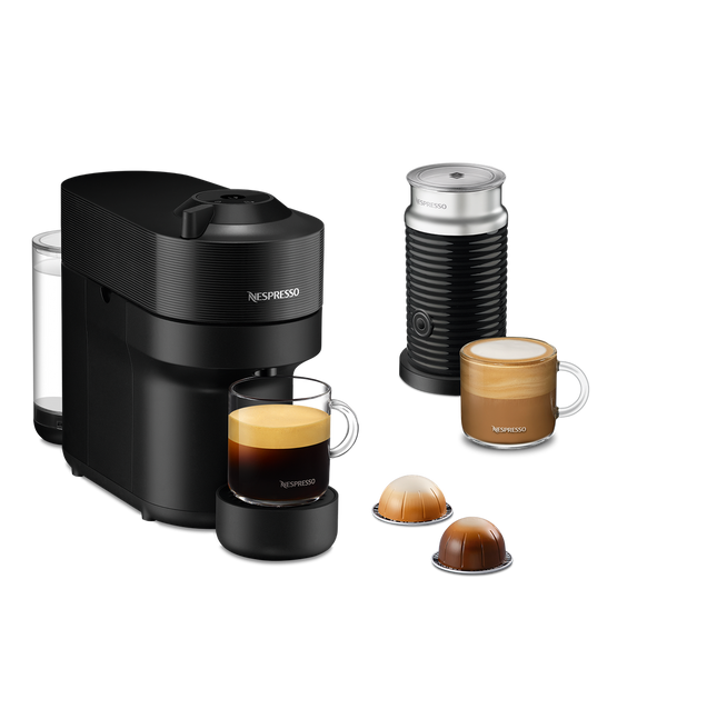 NESPRESSO VERTUO POP BUNDLE - COCONUT WHITE & LIQUORICE BLACK