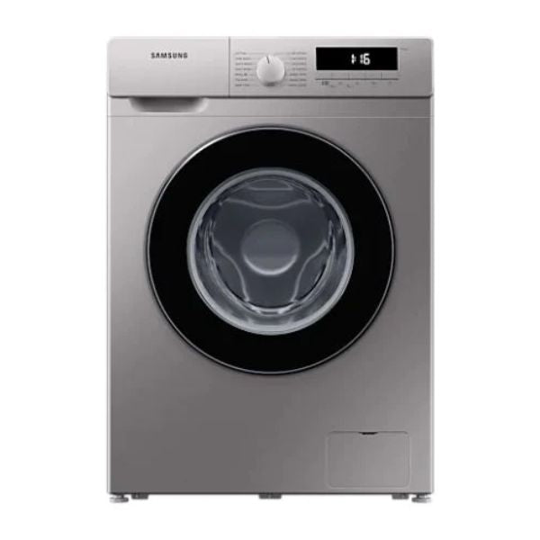 SAMSUNG 8KG FRONT LOADER WASHING MACHINE SILVER - WW80T3040BS