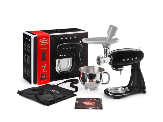 SMEG BLACK STAND MIXER GIFT BOX - SMF23BLSA