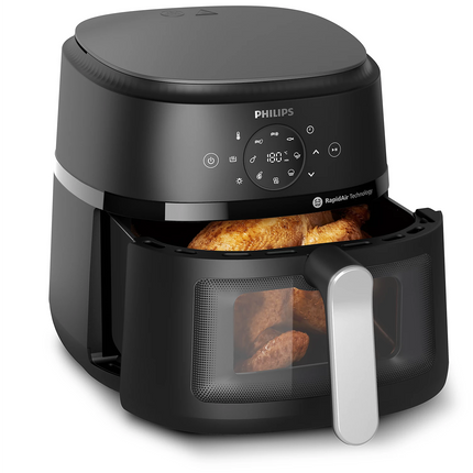 PHILIPS 6.2L AIR FRYER DIGITAL BLACK 2000 SERIES - NA231/00