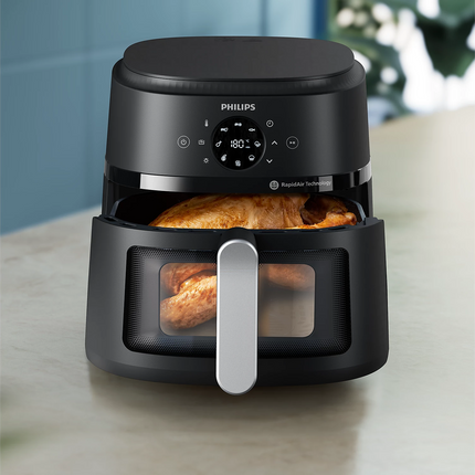 PHILIPS 6.2L AIR FRYER DIGITAL BLACK 2000 SERIES - NA231/00