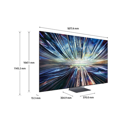 SAMSUNG 85" QN900D NEO QLED 8K HDR SMART TV (2024) QA85QN900D