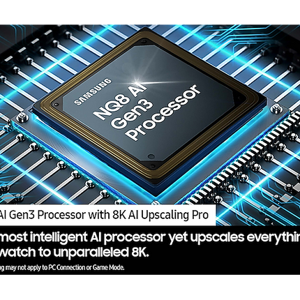 SAMSUNG 85" QN900D NEO QLED 8K HDR SMART TV (2024) QA85QN900D