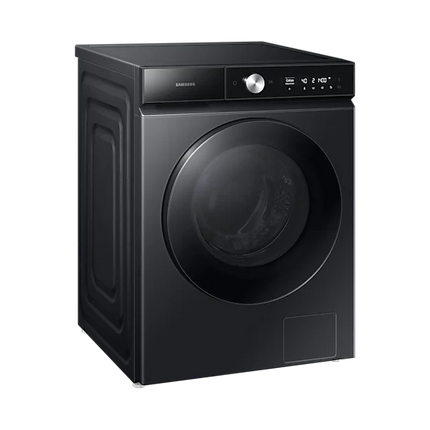 SAMSUNG BESPOKE 12 KG FRONT LOADER WASHING MACHINE - BLACK CAVIAR - WW12BB944DGBFA