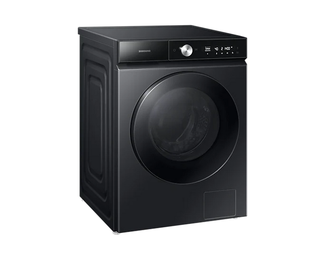 SAMSUNG BESPOKE 12 KG FRONT LOADER WASHING MACHINE - BLACK CAVIAR - WW12BB944DGBFA