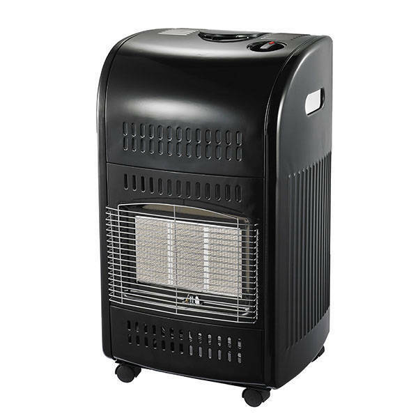 ELBA ROLLABOUT GAS HEATER BLACK - 16/EL1000RB