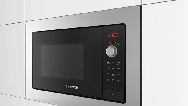 BOSCH 25L SERIES 2 BUILT IN MICROWAVE - BEL653MS3