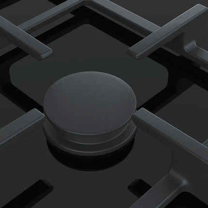 SIEMENS 90CM GAS ON BLACK GLASS HOB IQ700 - ER9A6SB70Z