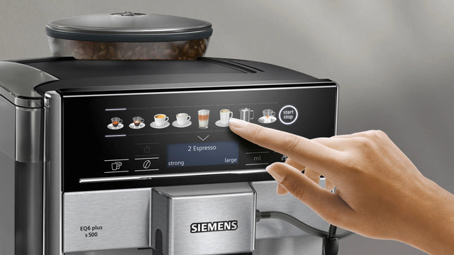 SIEMENS EQ.6 S500 PLUS FULLY AUTOMATIC ESPRESSO MACHINE