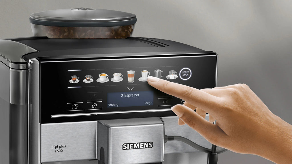 SIEMENS ESPRESSO COFFEE MACHINE EQ.6 PLUS FULLY AUTOMATIC 1500W