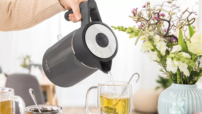 BOSCH 1.7L DESIGNLINE CORDLESS KETTLE GRAPHITE - TWK5P475