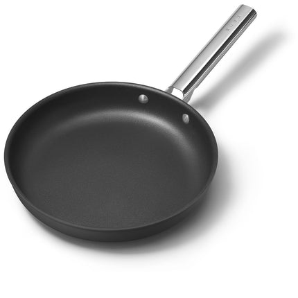 SMEG 28CM NON STICK 50'S STYLE FRYING PAN BLK - CKFF2801BLM