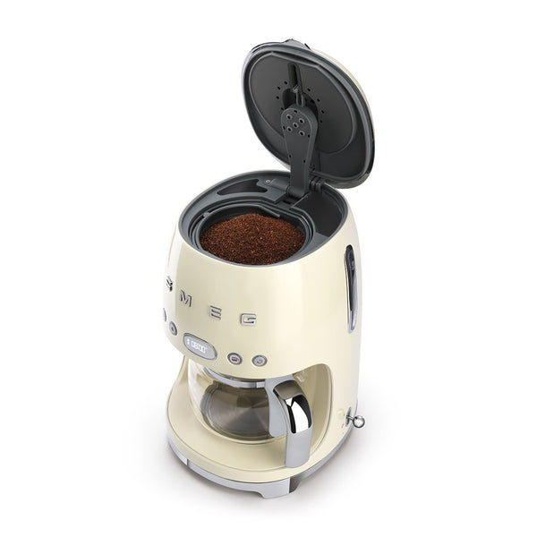 SMEG 50's STYLE RETRO DRIP FILTER COFFEE MACHINE - DCF02CRSA