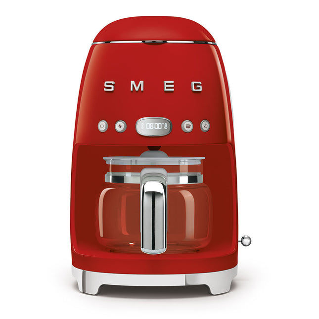 SMEG 50'S STYLE RETRO DRIP FILTER COFFEE MACHINE RED - DCF02RDSA