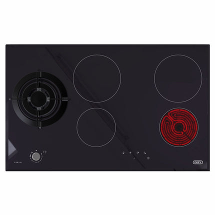 DEFY 90CM GEMINI DUAL FUEL HOB - DHG901