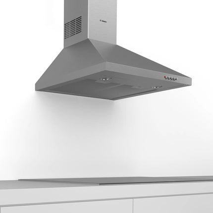 BOSCH 60CM WALL MOUNTED EXTRACTOR CHIMNEY HOOD SERIES 2 - DWP64CC50M