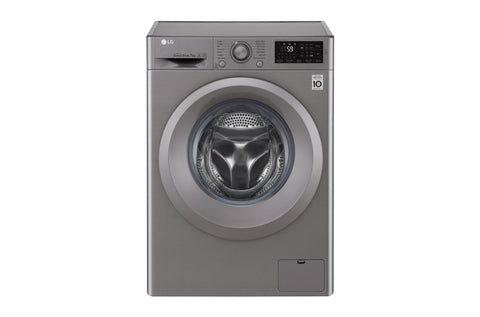 LG 7KG FRONT LOADER WASHING MACHINE STONE SILVER - F12U2QNP7S