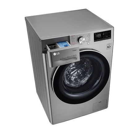 LG 10.5KG SILVER VIVACE AI DD FRONT LOADER WASHING MACHINE - F4V5RYP2T