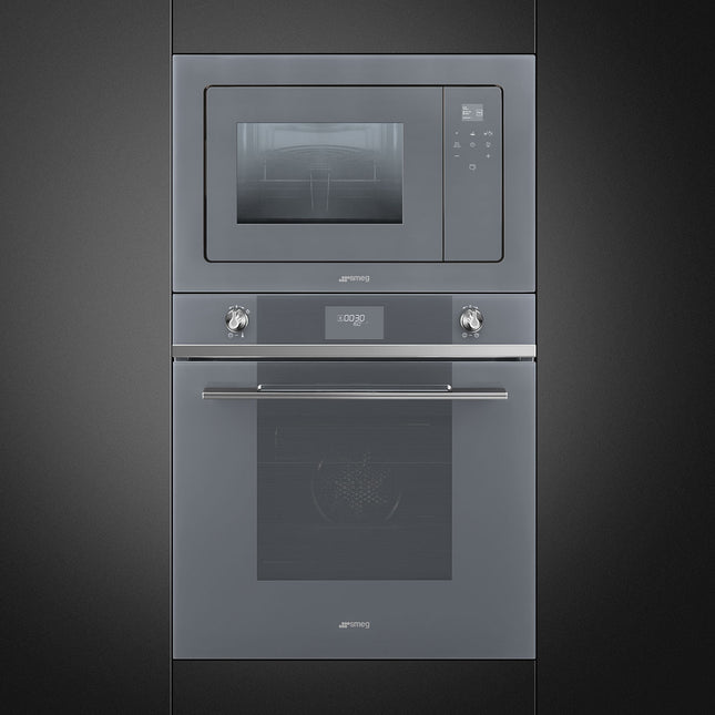 SMEG MICROWAVE 60CM LINEA COMPACT OVEN FMI120S2