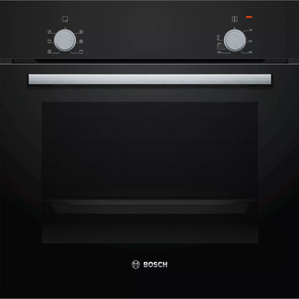 BOSCH 60CM BUILT IN OVEN SERIES 2 BLACK - HBF010BA0Z