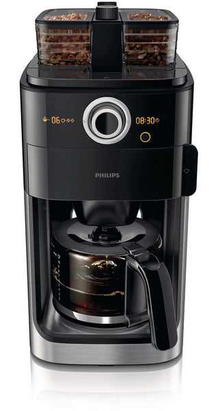 PHILIPS COFFEE MAKER GRIND & BREW BLACK - HD7762/00