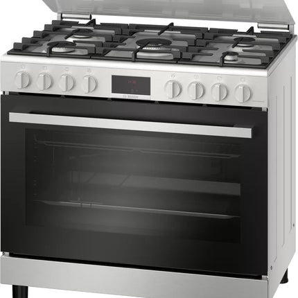 BOSCH 90CM FULL GAS COOKER SERIES 6 - HGW3FSY50Z