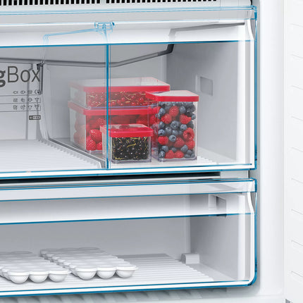 BOSCH 521L COMBI FRIDGE STAINLESS STEEL SERIES 6 - KGN76AI30Z