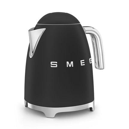 SMEG 1.7L MATT BLACK RETRO KETTLE - KLF03BLMSA