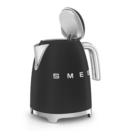 SMEG 1.7L MATT BLACK RETRO KETTLE - KLF03BLMSA