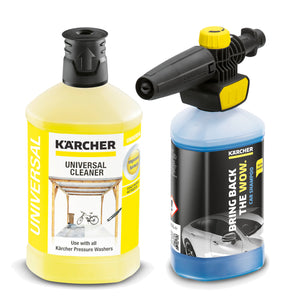 KARCHER HIGH PRESSURE CLEANER CLEANING COMBO
