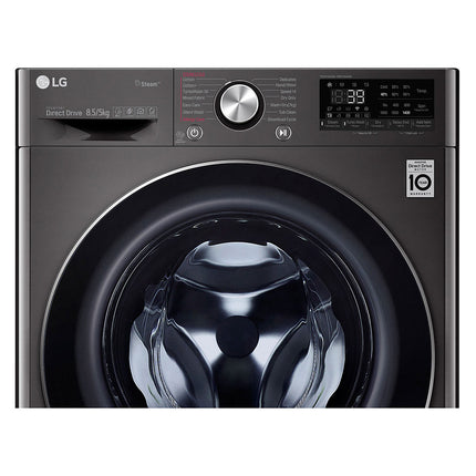 LG 8.5KG/5KG BLACK STEEL VIVACE AI DD WASHER DRYER COMBO - F2V9GCP2E