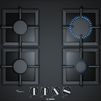 BOSCH 60CM 4 PLATE GAS HOB - PPP6A6B20