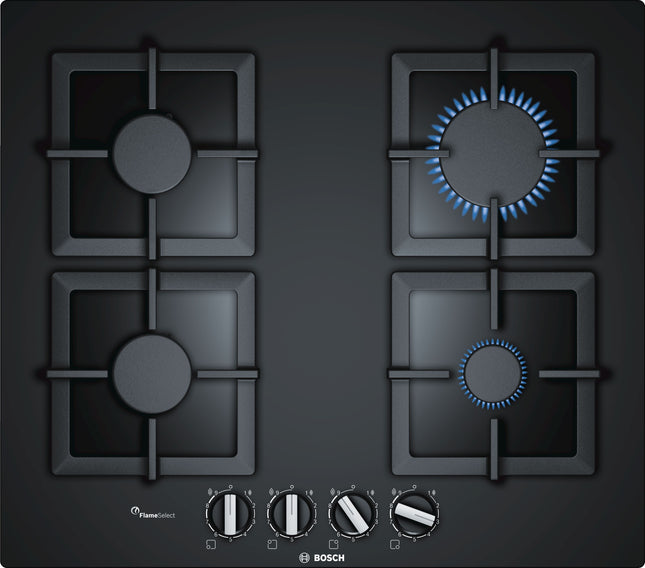 BOSCH 60CM 4 PLATE GAS HOB - PPP6A6B20