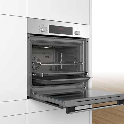 BOSCH 60CM SERIES 4 BUILT IN OVEN - HBJ534ES0Z